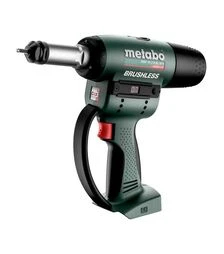 Заклепочный пистолет аккумуляторный Metabo NMP 18 LTX BL M10, 18 В, без АКБ и ЗУ (601788850)
