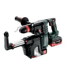 Перфоратор аккумуляторный Metabo KH 18 LTX BL 28 Q Set ISA, 2x5,5 А*Год, кейс (601715930)