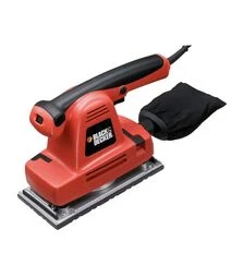 Вибрационная шлифмашина BLACK+DECKER KA274EKA, 310 Вт, 115х230 мм
