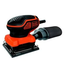 Вибрационная шлифмашина BLACK+DECKER KA450, 220 Вт, 113.5х109 мм