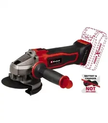 Кутова шліфмашина акумуляторна Einhell TE-AG 18/115-2 Li Solo PXC без АКБ та ЗП (4431166)