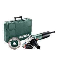 Кутова шліфмашина Metabo W 850-125, 850 Вт + алмазний диск (603608510)