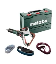 Шлифмашина ленточная для труб Metabo RBE 15-180 Set, 1550 Вт, 180 мм + набор аксессуаров (602243500)