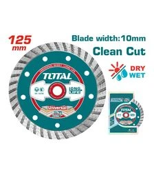 Алмазний диск TOTAL TAC2131253, 125 мм, для бетону, каменю (TAC2131253)