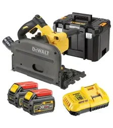 Пилосос будівельний акумуляторний DeWALT, 54В XR FLEXVOLT Li-lon, довжина шланга 2.4 м,