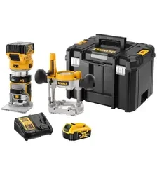 Фрезер акумуляторний DeWALT DCW604NT без АКБ та ЗП, в кейсі TSTAK