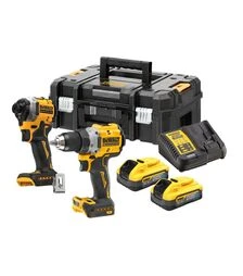 Набір акумуляторного електроінструменту DeWALT DCK2051H2T в кейсі TSTAK