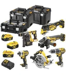 Набор аккумуляторных электроинструментов DeWALT DCK685P3T в трех кейсах TSTAK
