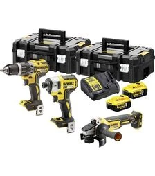 Набір акумуляторного електроінструменту DeWALT DCK384P2T в двох кейсах TSTAK