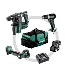 Набор аккумуляторного инструмента Metabo Combo Set 3.1.1, 18 В, сумка (685235000)