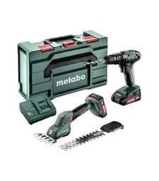 Набор аккумуляторного инструмента Metabo Combo Set 2.2.4, 18В, SB+SGS, кейс (685185000)