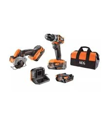 Набор аккумуляторных инструментов AEG JP18AA3-503B (4935479881)