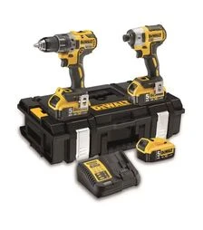 Набор аккумуляторных инструментов DeWALT DCK266P3, DCD796 + DCF887, кейс (DCK266P3)