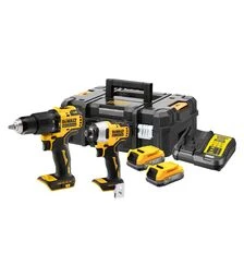 Набор аккумуляторных инструментов DeWALT DCK2062E2T, DCD709 + DCF809, кейс (DCK2062E2T)