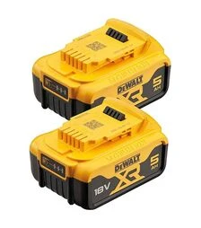 Акумуляторна батарея DeWALT DCB184P2, 18 В XR Li-Ion, 3 шт.