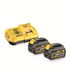 Зарядний пристрій DeWALT DCB118T2, 18/54 В, 8 А + 2 акумулятора