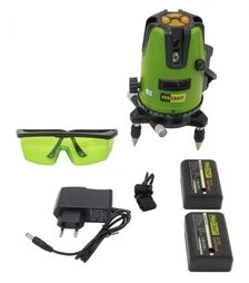 Рівень лазерний ProCraft LE-5D, із зеленим діодом (33)