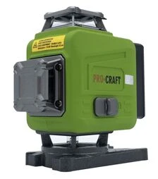 Рівень лазерний ProCraft LE-4GL, із зеленим діодом (407)