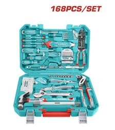 Набор ручных инструментов TOTAL THKTHP21686, 168 шт., кейс (THKTHP21686)