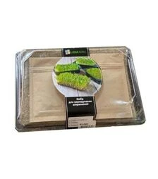 Набор для выращивания микрозеленые Яркий акцент, базилик, редька, салат (LedaAgro)