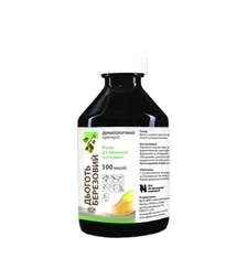 Дерматологическое средство Деготь березовый, 100 мл