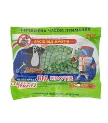 Гранули від кротів Лускунчик, 70 г