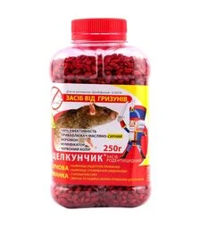 Зерно від щурів та мишей Луcкyнчик з ароматом сиру, 250 г 