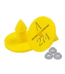 Міні бірки (маленькі) для тварин (кроликів)