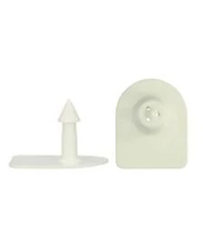 Ушные бирки белые MS Schippers для животных (овец, коз, свиней, поросят, собак) Арка, без номера, 35х28 мм