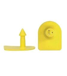 Вушні бірки для тварин, з номером, 75х60 мм