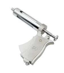 Автоматический ветеринарный шприц на 50 мл с регулируемой дозировкой 1-5 мл