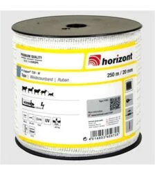 Стрічка для електропастуха 20 мм, 4×0,2 mm, 200 м