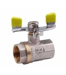 Кран кульовий газовий 1/2'' (внутрішня різьба, метелик)