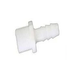 Штуцер пластиковый 10 мм с наружной резьбой 1/2'' под шланг 8, 9, 10 мм