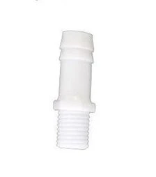 Штуцер пластиковый 16 мм с наружной резьбой 1/2'' под шланг 16 мм