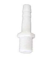 Штуцер пластиковый 8 мм с наружной резьбой 1/2'' под шланг 7–8 мм