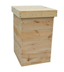 Вулик багатокорпусний під рамку Дадан 300 мм, 2 корпуси, на 10 рамок, з сітчастим дном (UM1003UK)