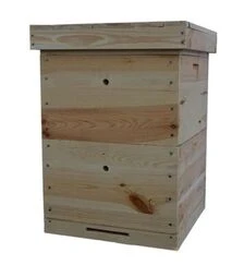 Вулик багатокорпусний під рамку Дадан 300 мм, 2 корпуси, 1 магазин, на 12 рамок (UM1204UK)