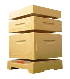 Вулик ППУ під рамку Дадан 300 мм, 1 корпус, 1 магазин, на 12 рамок (PPU002UA)