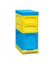 Вулик ППУ BeeStar під рамку Дадан 300 мм, 1 корпус, 2 магазини, на 6 рамок (BS6-300-145-2)