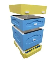 Вулик ППС під рамку Дадан 300 мм, 1 корпус, 1 магазин, на 10 рамок (AUD002)