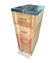 Вулик рогатий багатокорпусний під Українську рамку 450 мм та магазинну рамку 300 мм , на 12 рамок, проварений у парафіні (В0008)