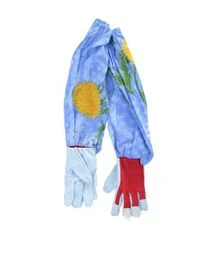 Рукавички з нарукавниками, шкіряні (OD0008OT)