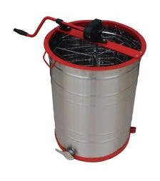 Медогонка 3-х рамкова не поворотна нержавіюча, касети зварні нержавіючі (М3007)