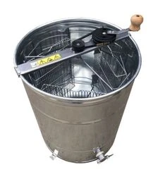 Медогонка 3-х рамкова поворотна оцинкована, ремінний привід (M93242)