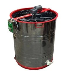 Медогонка 4-х рамкова поворотна нержавіюча, з горизонтальним електроприводом (MP0002NZ)