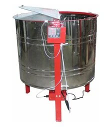 Медогонка 6-ти рамочная автоматическая нержавеющая, ременный привод (6ABN)