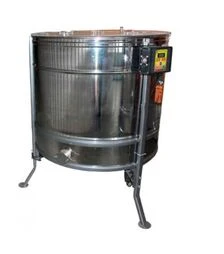 Медогонка 6-ти рамкова синхронно поворотна автоматична нержавіюча (М93259)