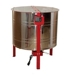 Медогонка 8-ми рамочная автоматическая нержавеющая, с редуктором, 24В/220В (8HAPN)