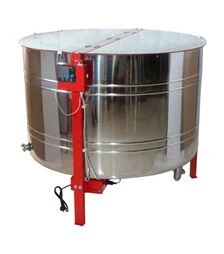 Медогонка 16-ти рамкова нержавіюча, ремінний привід (16HABN)